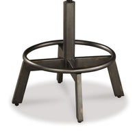 Jin Swivel Counter Height Stool Set of 2, Dining Adjustable, Brown -BM328254