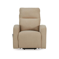 Lawson Power Lift Recliner Chair, Taupe Polyester, Soft Foam Cushioned -BM329051