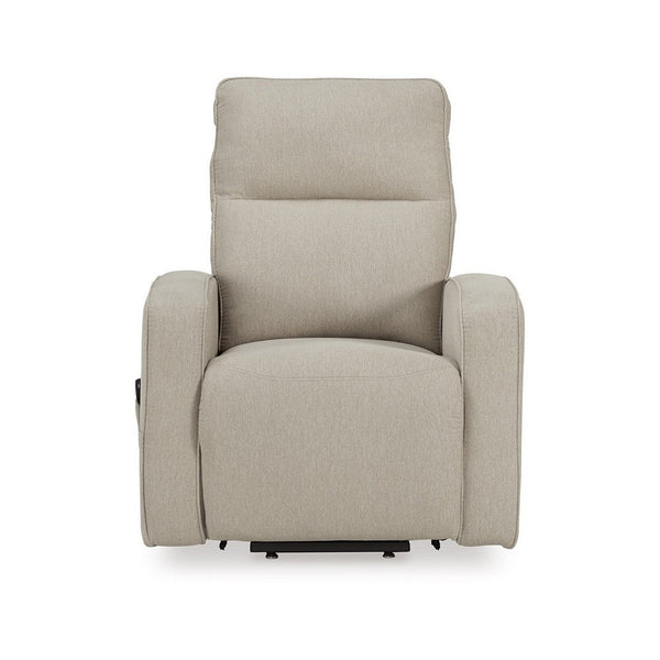 Lawson Power Lift Recliner Chair, Smoke Polyester, Foam Cushioned -BM329053