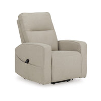 Lawson Power Lift Recliner Chair, Smoke Polyester, Foam Cushioned -BM329053