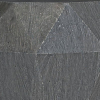 Cinti Accent Side Table, Gemstone Shape, Natural Gray Mango Wood -BM329157
