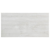 Ayne Coffee Table, 1 Bottom Shelf, Distressed White Wood, 47 Inch -BM329194