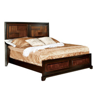 Ro Three Piece Full Size Transitional Bedroom Set, Brown - BM329293