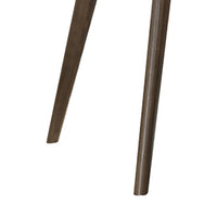 Roxy Dining Chair Set of 2, Open Backrest and Tapered Legs, Brown Wood  - BM329978