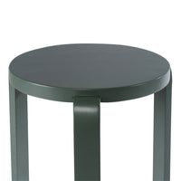 Mata Stacking Stool Ottoman, Set of 2, Modern Spanish Moss Green -BM330003
