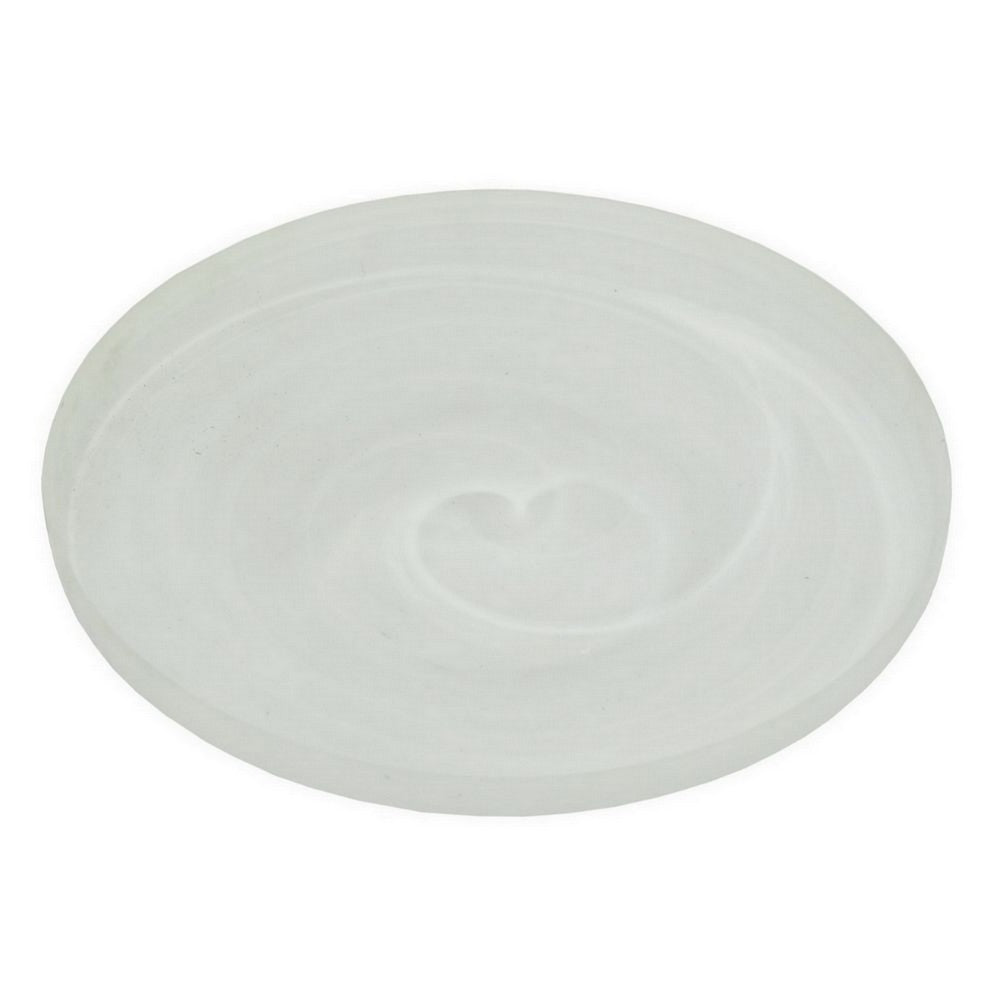 Niza Round Accent Planter Set of 2, White Weather Resistant Ceramic -BM330140