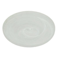 Niza Round Accent Planter Set of 2, White Weather Resistant Ceramic -BM330140