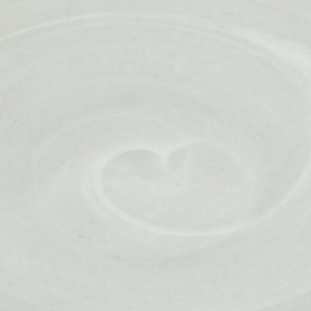 Niza Round Accent Planter Set of 2, White Weather Resistant Ceramic -BM330140