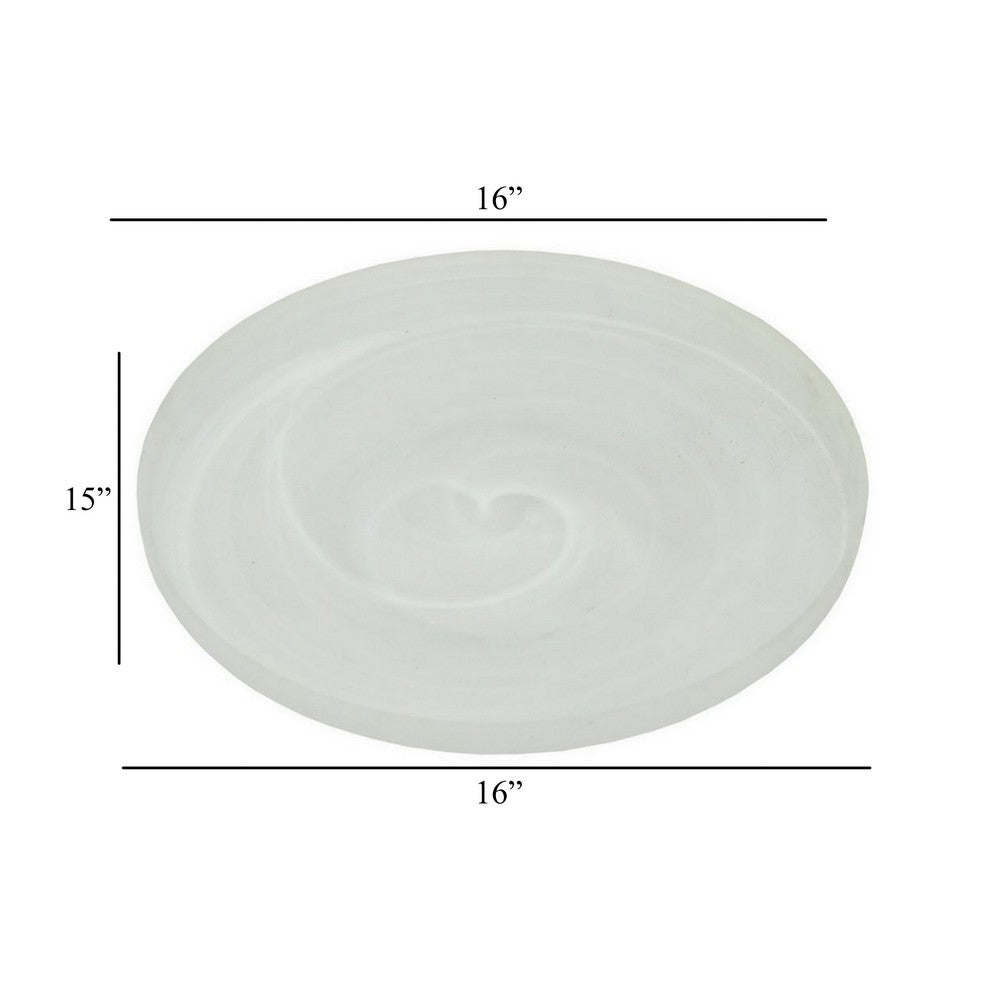 Niza Round Accent Planter Set of 2, White Weather Resistant Ceramic -BM330140