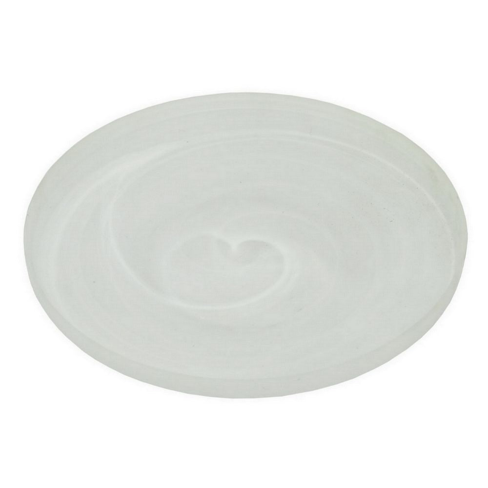 Niza Round Accent Planter Set of 2, White Weather Resistant Ceramic -BM330140