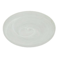 Niza Round Accent Planter Set of 2, White Weather Resistant Ceramic -BM330140