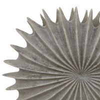 Wink Accent Vase, Sea Urchin Gray Resin Statuette, Modern 20 Inch -BM330995