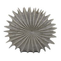 Wink Accent Vase, Sea Urchin Gray Resin Statuette, Modern 20 Inch -BM330995