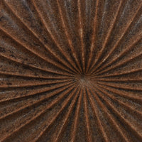 Wink Accent Vase, Sea Urchin Brown Resin Statuette, Modern 20 Inch -BM330996