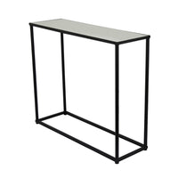 Kellie Nesting Plant Stand Table Set of 3, Black Metal, Glass Tops -BM331066