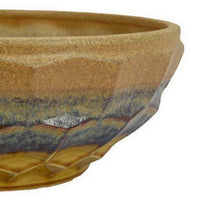 Lione Decorative Bowl, Glossy Brown and Gray Glazed Ceramic, 16 Inch -BM331082