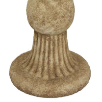 Ivina Bird Bath Feeder, Brown Terracotta, Cute Decorative, 16 Inch -BM331095
