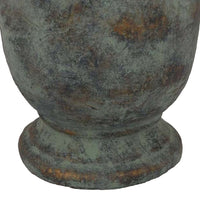 Kasa Accent Planter, Green Terracotta, Subtle Mottled Texture, 20 Inch -BM331116