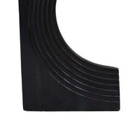 Keveny Tabletop Decor, C Arch Sculpture Texture Black Marble, 13 Inch -BM331341