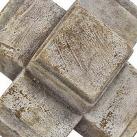 Tabletop Decor, Farmhouse Rustic Accent, Crossed White Ceramic 10 Inch -BM331433