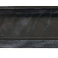 Decorative Accent Tray, 18 Inch Rectangular, Black Marble -BM331450