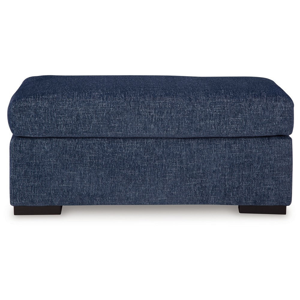 Marcy Ottoman, Low Profile Legs, Navy Blue Next Gen Nuvella 44 Inch -BM331779