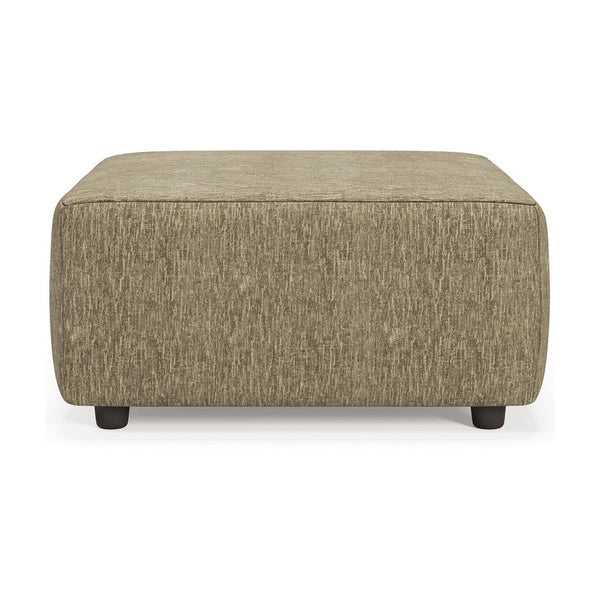 Jemmy Oversized Accent Ottoman, Dark Taupe Brown Polyester 39 Inch -BM331807