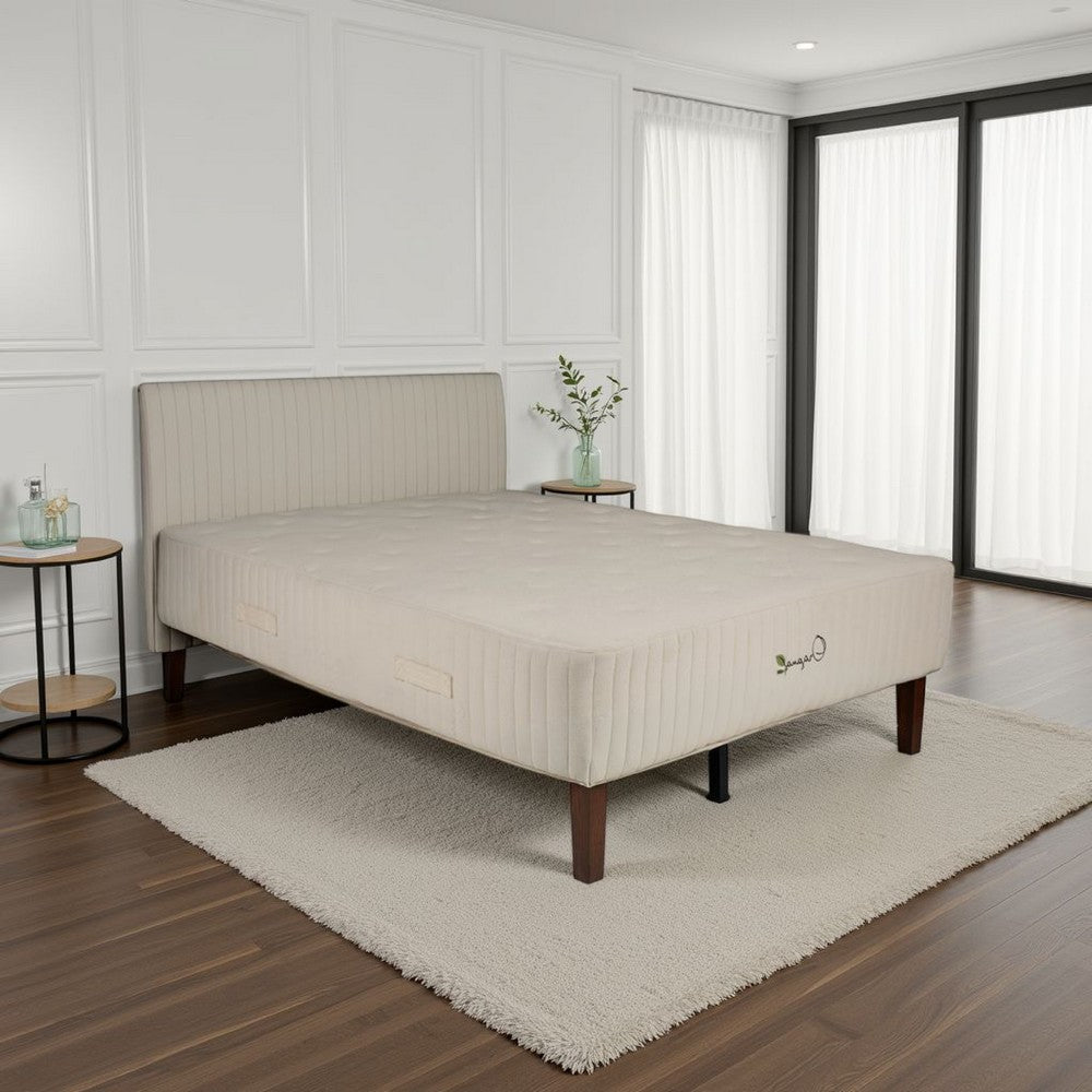 Wils Queen Mattress, Pocket Spring Super Plush Organic Latex, 12 Inch -BM331999