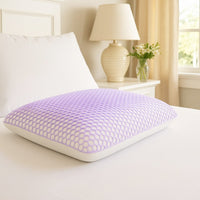 Gers Pillow, Dense Memory Foam and TPE Support, Ergonomic Shape 15x25 -BM332017