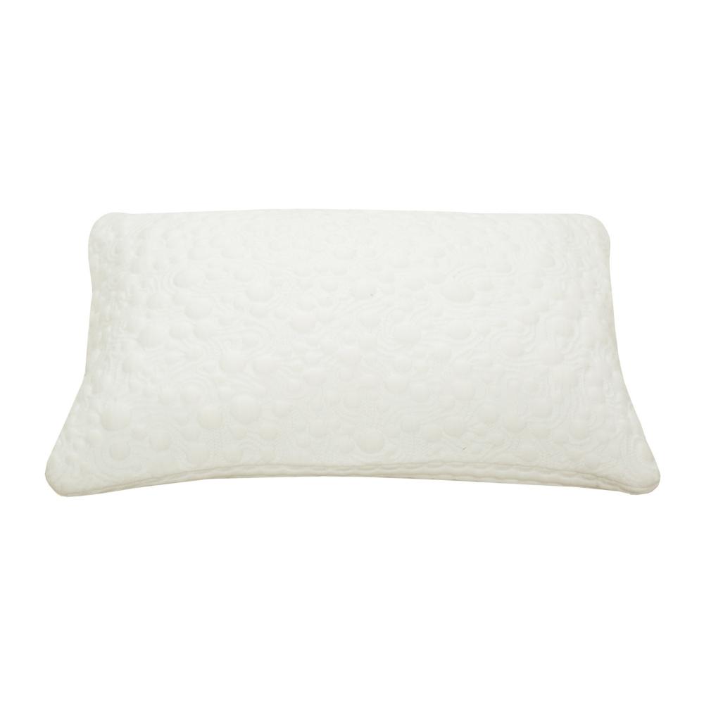 Tic Standard Pillow, Supportive Shredded Memory Foam, Polyester Cover -BM332018