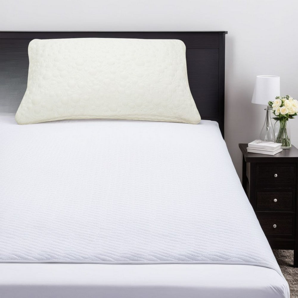 Tic Standard Pillow, Supportive Shredded Memory Foam, Polyester Cover -BM332018