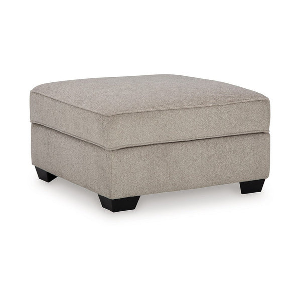 Reah Storage Ottoman, Foam Cushioned Umber Brown Polyester, 38 Inch -BM332244