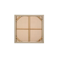 Lipa Wall Art, 35x35 Square Framed Abstract Landscape, Gray Brown -BM332310
