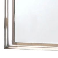 Jisoo Dresser Mirror, LED Light Frame, 37 Inch Rose Gold Solid Wood -BM332610