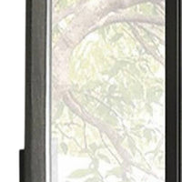 Lito Dresser Vanity Mirror, 39 Inch Stylish Modern Gray Wood Frame -BM332620