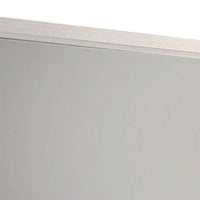 Erica Dresser Vanity Mirror, 39 Inch Modern Style White Wood Frame -BM332624