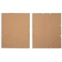 Holine 2 Piece Wall Art Set, 24x30, Blue and White Abstract Canvas -BM332876