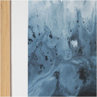 Holine 2 Piece Wall Art Set, 24x30, Blue and White Abstract Canvas -BM332876