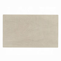 Feri Dining Table, 59 Inch, Rectangular Top, Antique Bone White Finish -BM333081