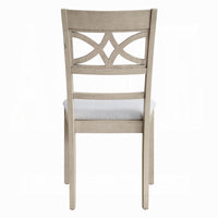 Feri Side Dining Chair Set of 2, Designer Bone White, Beige Linen -BM333082