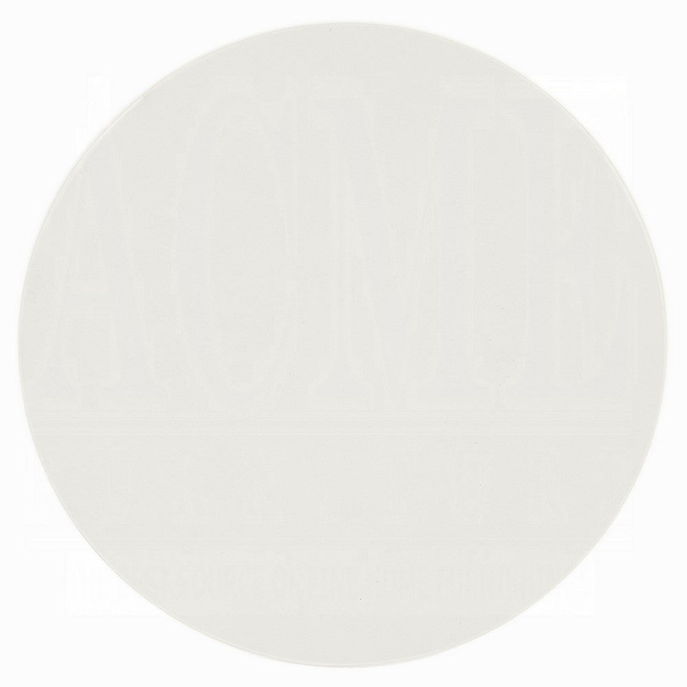 Utan Coffee Table, Modern Natural White Cement Frame, Round 31 Inch -BM333129