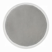 Elyana Accent Table, Sculpted Natural Gray Cement, Round 14 Inch Top -BM333130