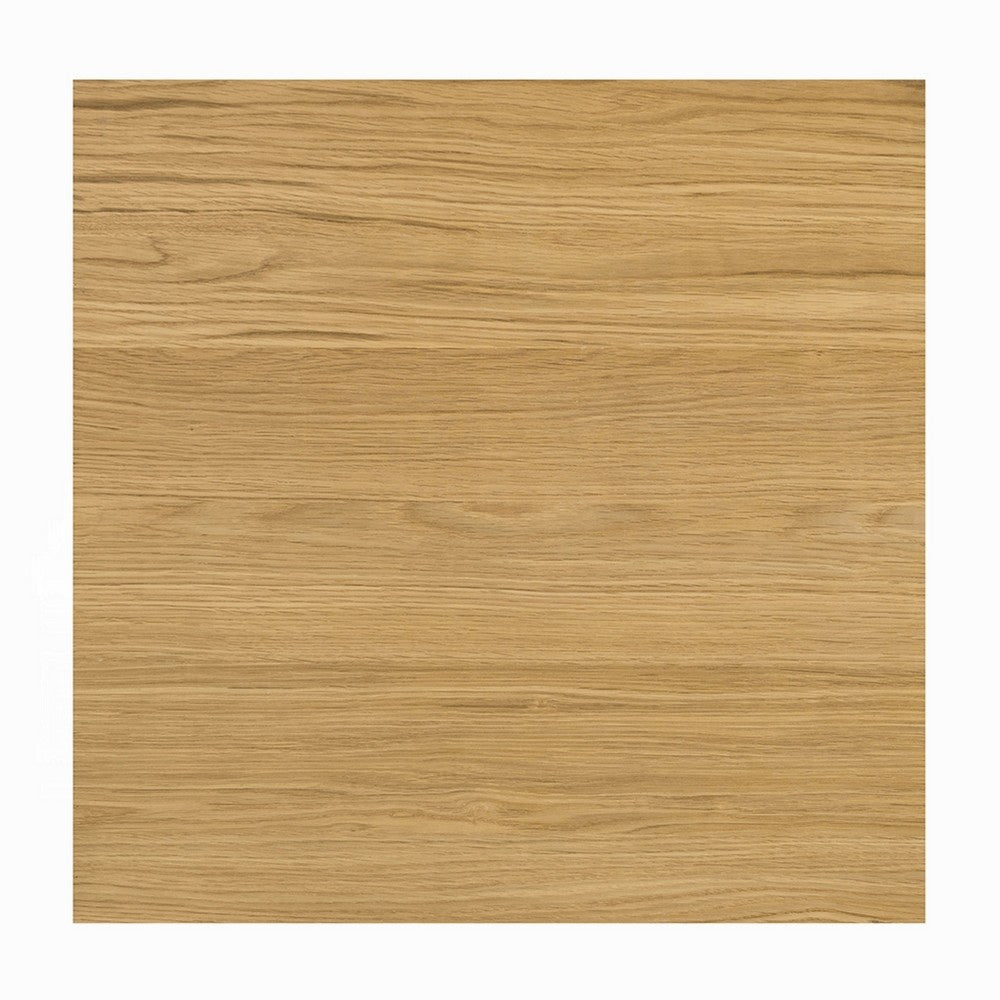 Arnold Side End Table, Natural Brown Wood Frame, Square 24 Inch Top -BM333135