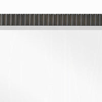 Jeh Dresser Mirror, Espresso Brown Wood, Sleek Rectangular Frame 36x42 -BM333158