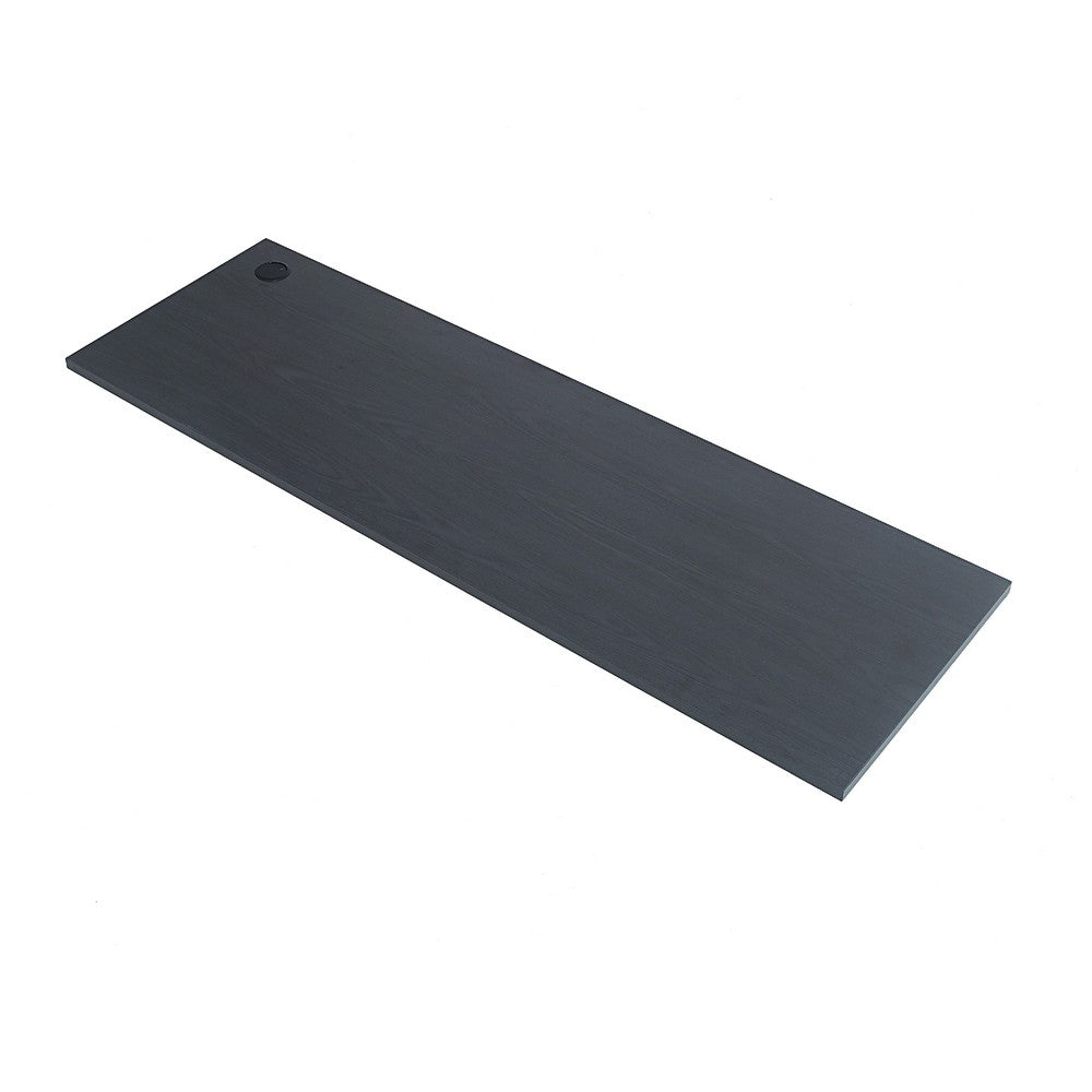 Asti Workbench Top, 20x64 Metallic Gray, Eco Friendly Melamine -BM333321