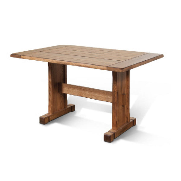 Marv Dining Table, 50 Inch Rectangular, Farmhouse Light Brown Wood -BM333336