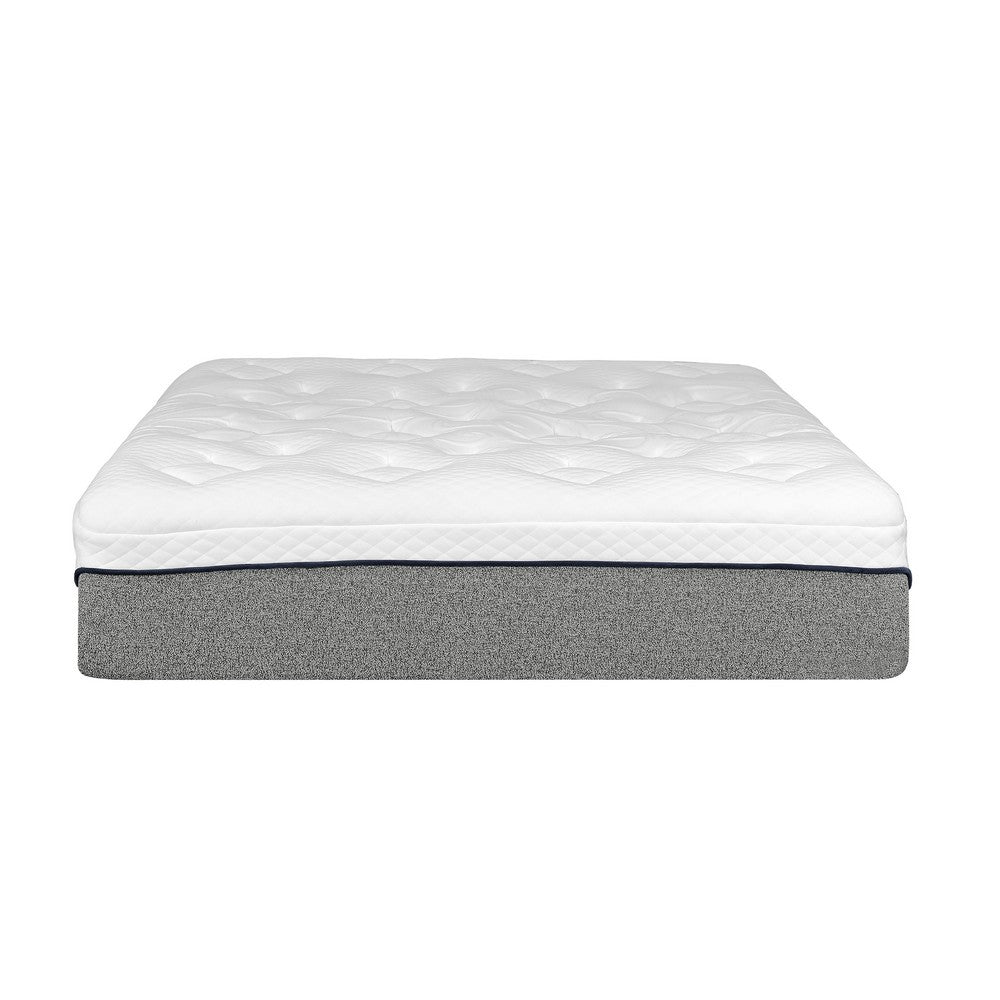 Divy Queen Size 13 Inch Mattress, Cool Gel Memory Foam, Jacquard Cover -BM333371