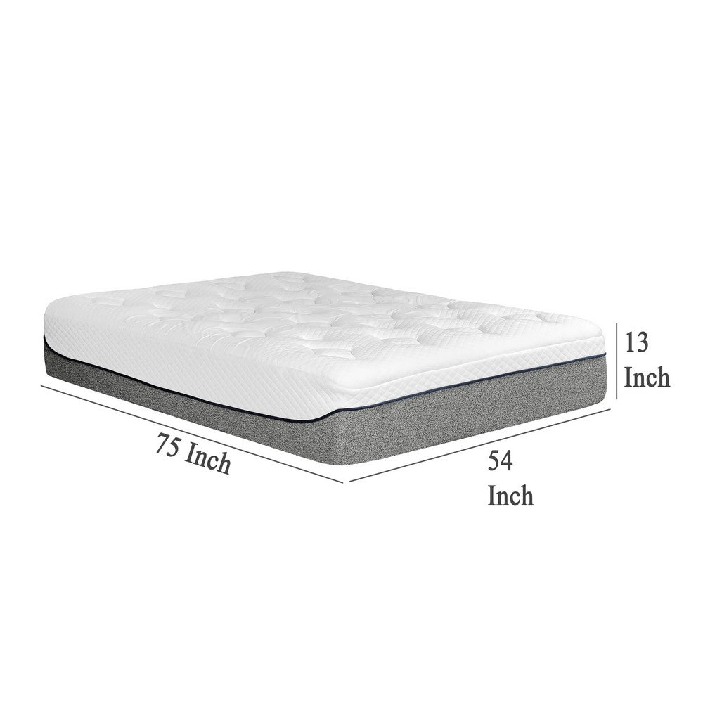 Divy Full Size 13 Inch Mattress, Cool Gel Memory Foam, Jacquard Fabric -BM333373