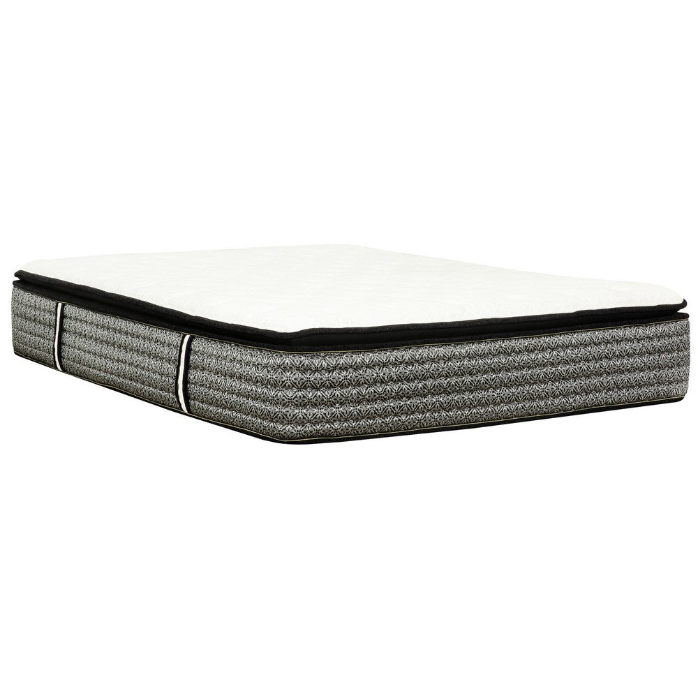 Che Queen Size 14 Inch Mattress, Pocket Coil, Cool Gel Memory Foam -BM333379