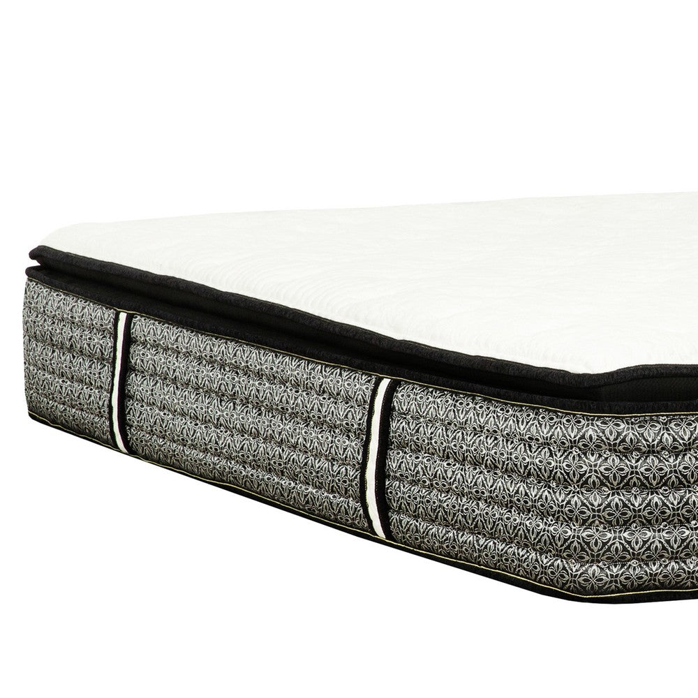 Che King Size 14 Inch Mattress, Pocket Coil, Cool Gel Memory Foam -BM333380